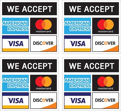 Credit Card Sticker Template