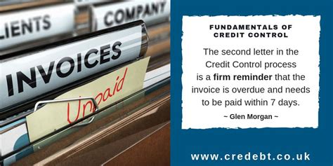 Credit Control Process Letters Credebt Ltd