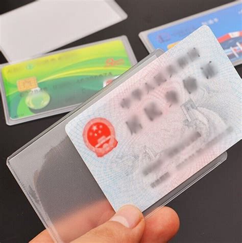 Credit Debit Card Driving Licence Dust Protector ID Sleeve Cover …