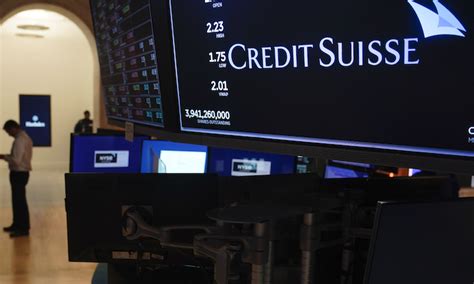 Credit Suisse shares sink as global fears about banks grow