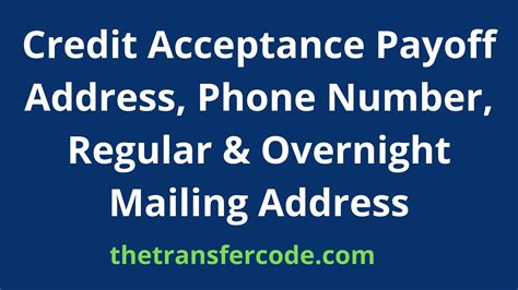 Credit acceptance loss payee address. Things To Know About Credit acceptance loss payee address. 