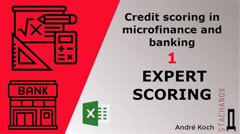 Credit scoring in microfinance and banking: 1: Expert …