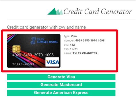 Creditcard generator. Things To Know About Creditcard generator. 