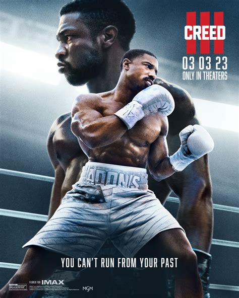 Mar 3, 2023 · Creed IIi. After dominating the boxing world, Adonis Creed has been thriving in his career and family life. When a childhood friend and former boxing prodigy, Damian, resurfaces after serving a long sentence in prison, he is eager to prove that he deserves his shot in the ring. But the face-off between former friends is more than just a fight ... . 