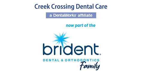 Creek crossing dental care and orthodontics. If you're ready to schedule an appointment at a DentalWorks office near you we can help, with over 140 locations in 13 states providing comfortable, quality dental care for your entire family. Please complete the form below to connect with our scheduling specialists and schedule your next dentist appointment. 