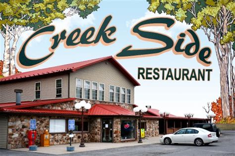 Creekside restaurant. Kickapoo Creekside. 827 W Kickapoo St, Readstown, Wisconsin 54652, United States. (608) 629-5565. Contact Us / Feedback. Eat - Drink - Relax, Kickapo take out Creekside in Readstown togo curbside cocktails steak seafood chicken wings specials outdoor seating. 