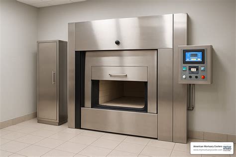 Cremation chambers.  Cremation also includes processing and A cremation unit has two chambers:...