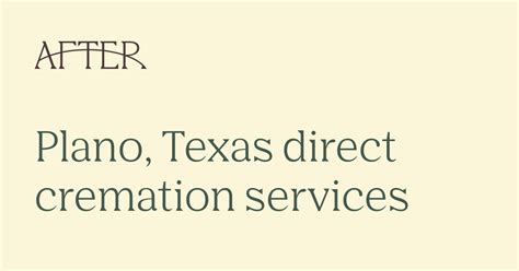 Cremation services plano.  Apply to Sales Representative, Operations A...