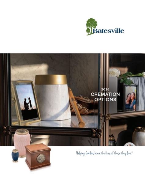 Cremation urn catalog.  Explore Batesville&rsquo;s selection of quality caskets for fune...