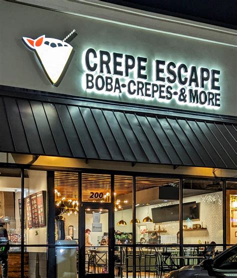 Crepe escape menü