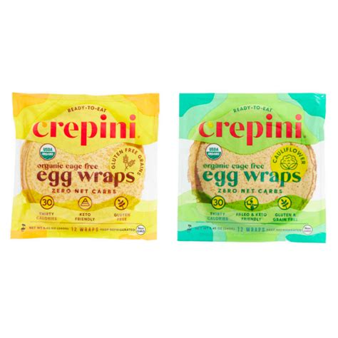 Crepini Egg Wraps, exclusively at Costco Snack Food