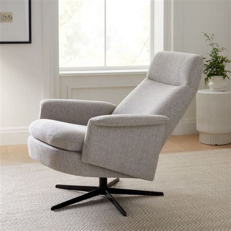 Crescent Swivel Recliner West Elm