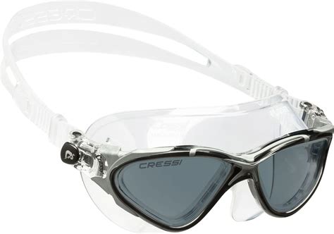 Cressi Planet Adult Swim Goggles with Long Lasting Anti-Fog Technology ...