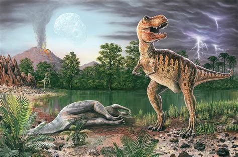 This latter extinction event occurred around 66 million years ago, marking the end of the Cretaceous period. It has been linked to the impact of a giant asteroid that smashed into the Earth.. 