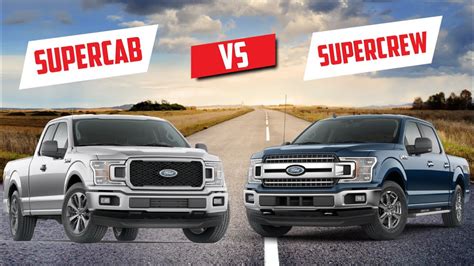 Crew cab vs super cab. Super Cab models have good rear-seat space, but the SuperCrew is your best bet if you want maximum room for passengers. For installing child safety seats in two-row F-150 models, there are two complete sets of LATCH connectors for the rear outboard seats and a tether anchor for the rear middle seat. 