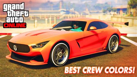 Crew color gta 5. Full 10 car garage of Amazing Crew Colors in Pastel full spectrum Rainbow.Modded colors noted if direct entry (no need for using inspect element) on social c... 