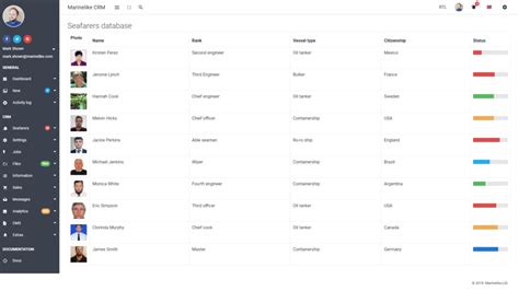 Crew management software Nextweb software