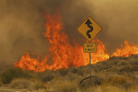 Crews balance firefighting and protecting a fragile ecosystem in containing California-Nevada blaze