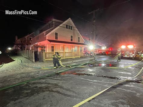 Crews battle large fire involving multiple homes in Scituate