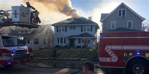 Crews battling large fire involving multiple homes in Scituate