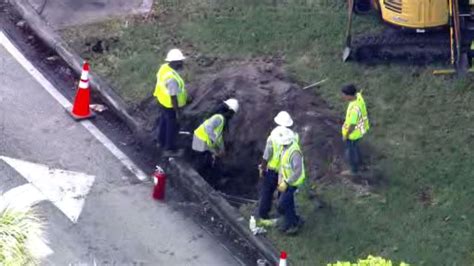 Crews cap gas leak in Miami