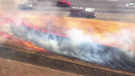 Crews contain 87-acre fire along I-580 in Livermore