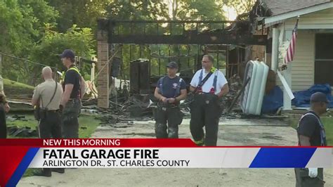 Crews investigating fatal garage fire in St. Charles County