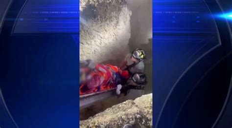 Crews rescue man who fell in trench at construction site in SW Miami-Dade