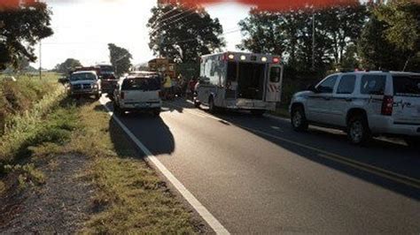 Crews respond to car and bus collision