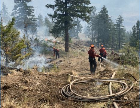 Crews responding to small wildfire on east side of Rock Creek