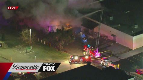 Crews responding to thrift store fire in Fairview Heights, Illinois