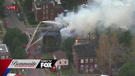 Crews responding to vacant building fires in south St. Louis city