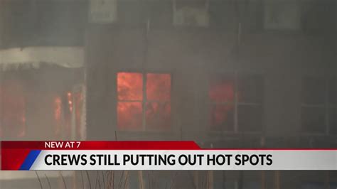 Crews still on the scene of Aurora five-alarm apartment fire