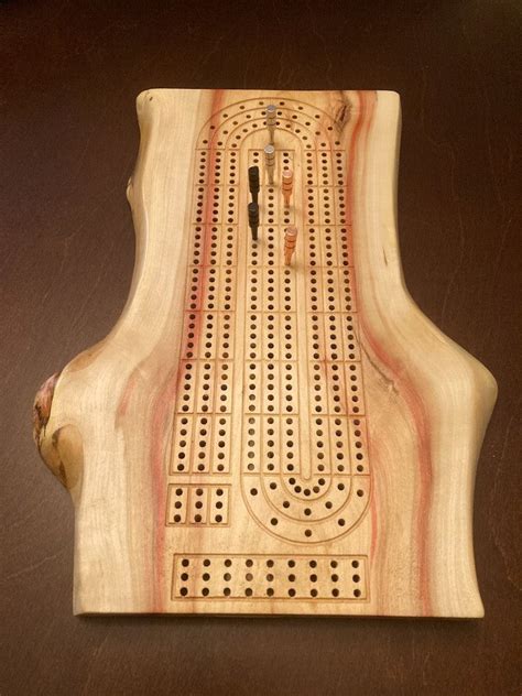 Cribbage Board Template Cribbage Board Custom Cribbage Board