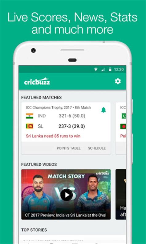 Cricbuzz - Live Cricket Scores News APK for Android