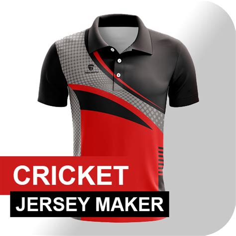 Cricket jersey maker.  Add your badge & sponsors.  Ideal for corporate eve...