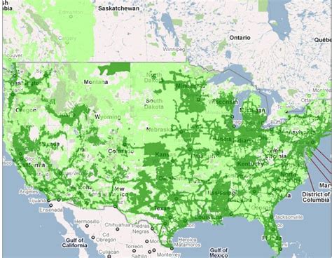 Check out the map below to get an idea of what your coverage will be like with Cricket Wireless.. 