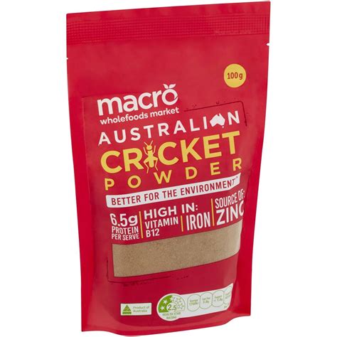 Cricket protein. Crickets can produce protein much more efficiently and with a fraction of the amount of food, water and land needed by other protein sources, Ashour said. Most of what the plant in London will ... 