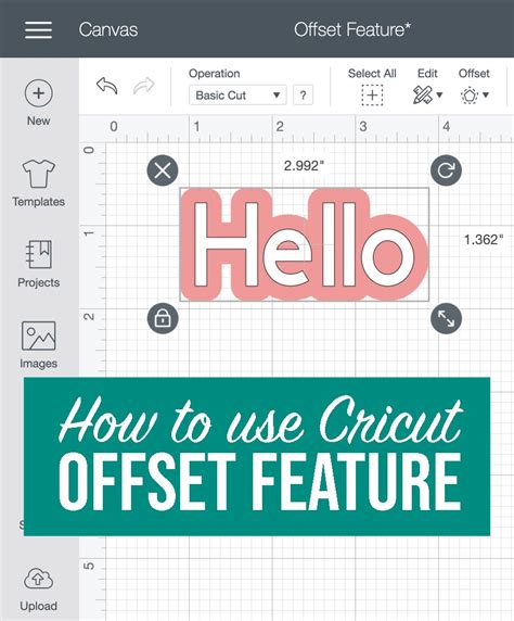 Cricut offset taking forever. The most important step is to check the rounded corner option in the menu. This selection makes the corner round. Luckily, rounded corners are the default setting. 3. Delete the original shape. After you have filled in the values in the offset menu, you will have a new shape on the canvas. 