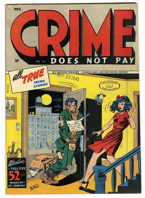 Crime Does Not Pay Comics