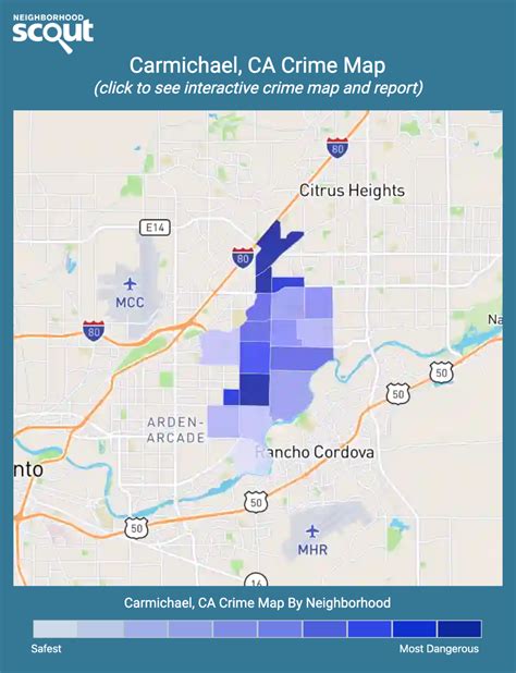 Crime Statistics, Cameron Ranch, Carmichael, CA