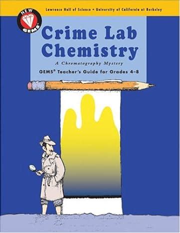 Crime lab chemistry a chromatography mystery gems teacher s guide. - Sorvall discovery 90 se ultracentrifuge manual.