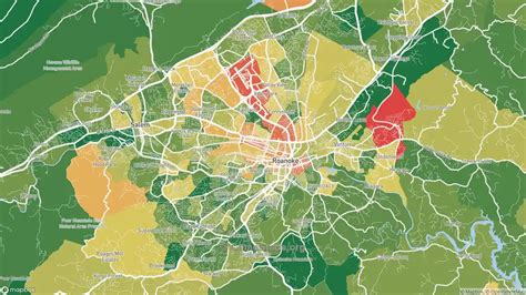 Crime map roanoke va. .  ...