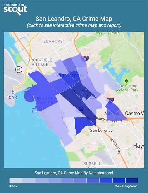 San Leandro is in the 58th percentile for safety, meaning 42% of cities are safer and 58% of cities are more dangerous. The rate of burglary in San Leandro is 4.397 per 1,000 residents during a standard year. People who live in San Leandro generally consider the south part of the city to be the safest for this type of crime.. 