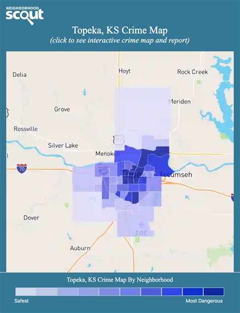 The Topeka crime map provides a detailed ov