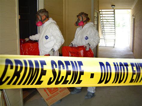 Crime scene cleaner. Crime Scene Cleaners is available 24/7 to help with your cleanup needs. Offering nearly two decades of service, we specialize in crime scene cleanup throughout the Salt Lake City area. This includes everything from homicides, assaults, suicides, and accidental death, mold removal, odor abatement, meth testing, and decontamination, as well as meth and … 