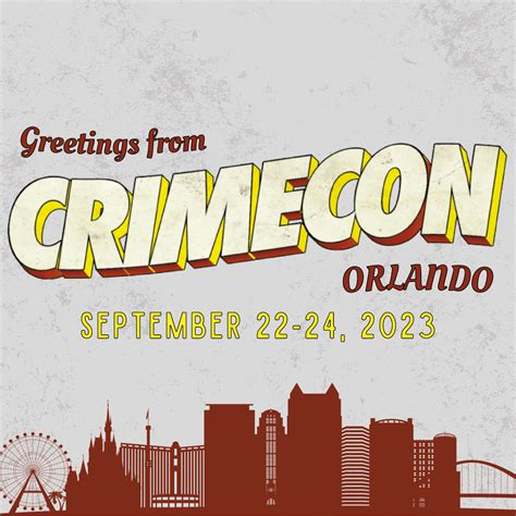 Crimecon 2023 Orlando