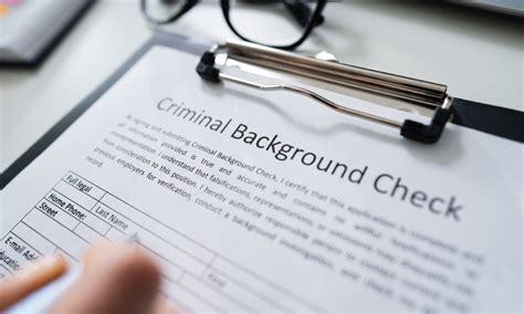 Criminal History Check For Background Checks
