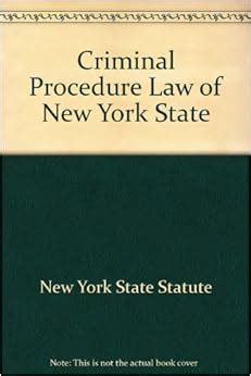 Criminal Procedure Law Database For Nys