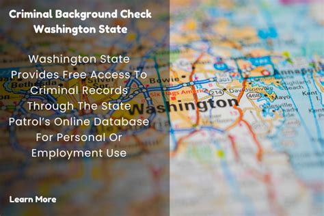 Criminal background check washington state.  PIIES — the Washington ...